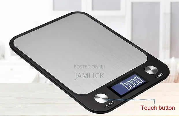 Digital Kitchen Scale 5kg 1g Accurate Food Baking - 1