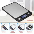 Digital Kitchen Scale 5kg 1g Sahihi ya Kupikia Chakula - 4