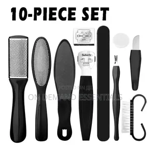 10pc Pedicure Set for Callus Removal