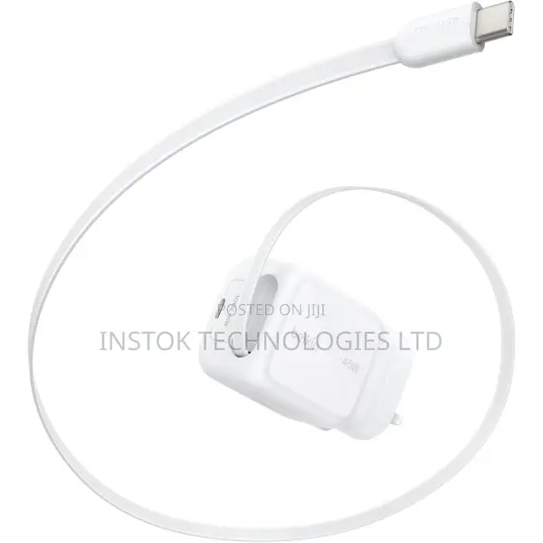 Belkin UltraCharge 45W Retractable GaN Wall Charger - 1