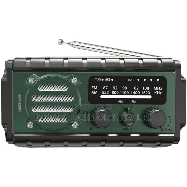 Green Lion G-Radio with Power Bank & Flashlight - 1