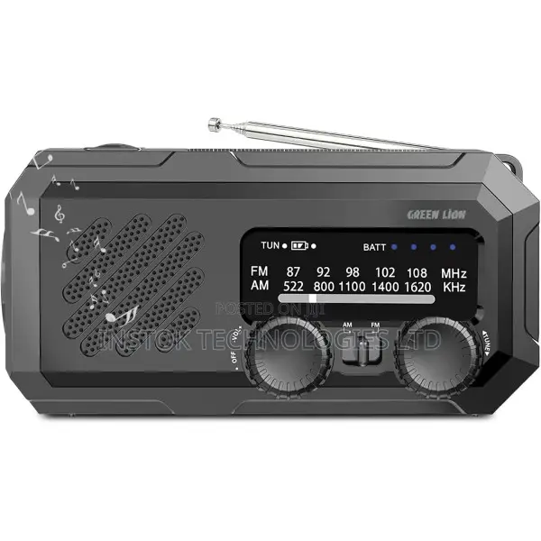 Green Lion G-Radio Lite with Power Bank & Flashlight - 1