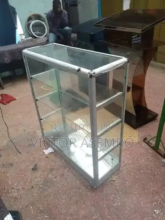 Display Counter Mpya ya Aluminium - Milango 3 - 1