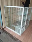 Display Counter Mpya ya Aluminium - Milango 3 - 3