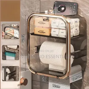 Waterproof Acrylic Tissue Holder Box