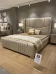 V-Shape Bed with Mattress (5x6) - 1