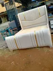 V-Shape Bed with Mattress (5x6) - 2