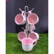 Classic Ceramic Mugs Set (6) for Tea/Coffee - 1