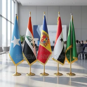 Bendera za Kifahari za Ndani na Miloti ya Bendera