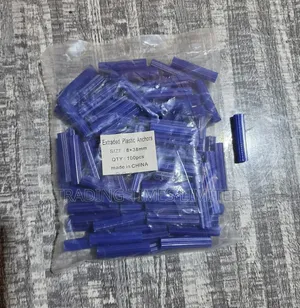 Heavy-Duty Plastic Wall Plugs Anchors 8x38mm (100pcs)