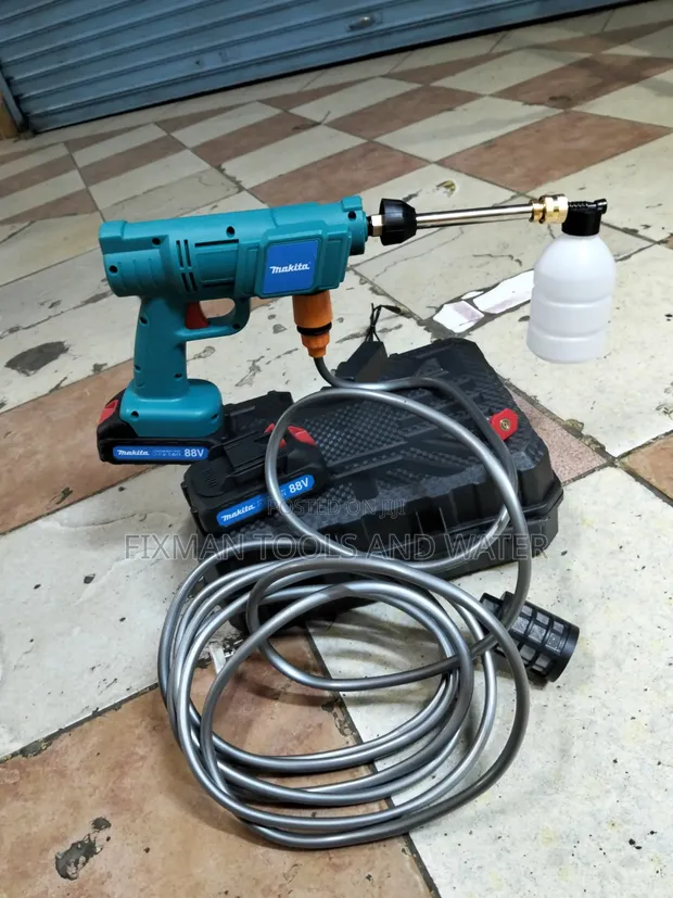 Makita 88V Cordless Pressure Washer with 2 Batteries - 1