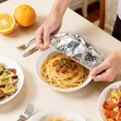 10pcs Jalada la Foil la Alumini Linalokinza Joto kwa Bakuli - 3