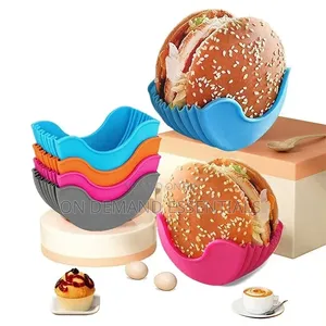 Kishikilia Burger cha Silicone Kinachoweza Kutumika Tena