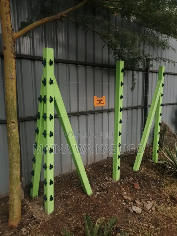 Durable Plastic Fencing Poles (50+ Year Lifespan) - 1