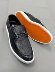 Santoni Mpya za Wanaume za Ngozi Loafers - 1