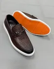 Santoni Mpya za Wanaume za Ngozi Loafers - 3