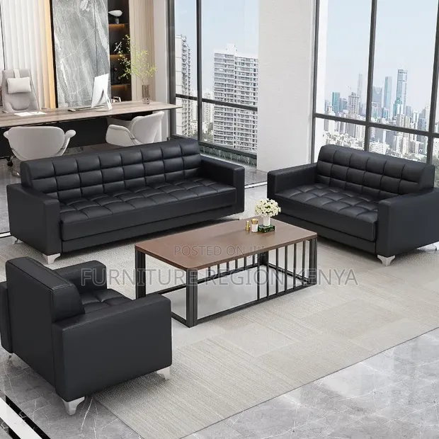 Boss Office Products 5-Seater Executive Sofa Set - 1