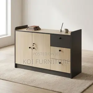 Credenza ya Ofisi ya Mtendaji ya Hifadhi ya Folda - Inaweza Kufungiwa