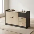 Credenza ya Ofisi ya Mtendaji ya Hifadhi ya Folda - Inaweza Kufungiwa - 1