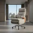 Executive High Back Leather Office Chair - 3