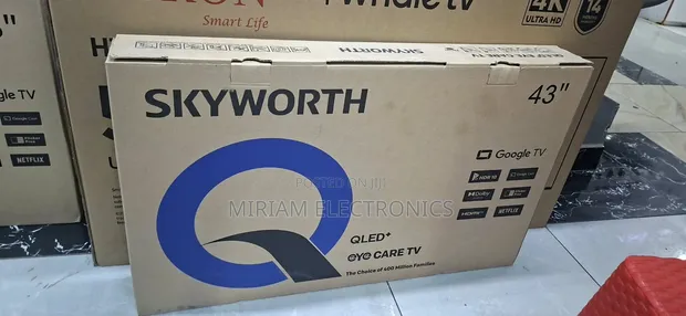 Skyworth 43" QLED Smart Google TV - 1