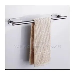Self-Adhesive Stainless Steel Bathroom Towel Bar