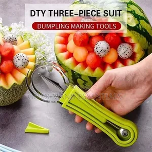 4-in-1 Watermelon Slicer, Cutter & Scoop