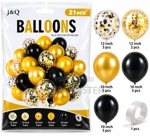 J&Q Balloons Set (21 Pieces)