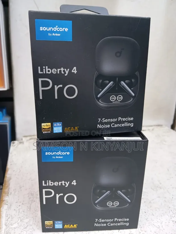 Soundcore by Anker Liberty 4 Pro Noise Cancelling Earbuds - 1
