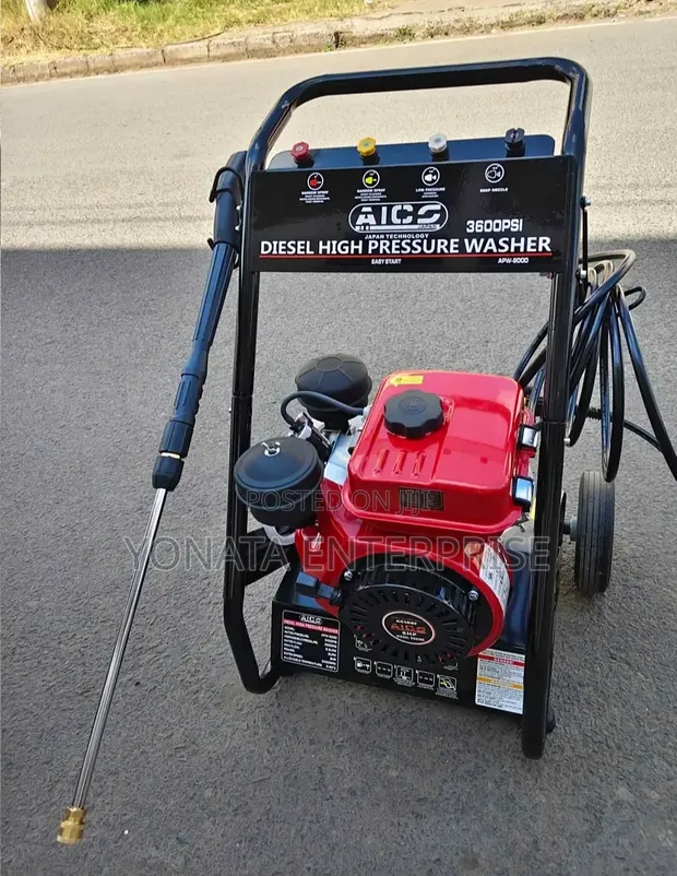 Aico Japan Diesel High Pressure Washer 3600 PSI - 1