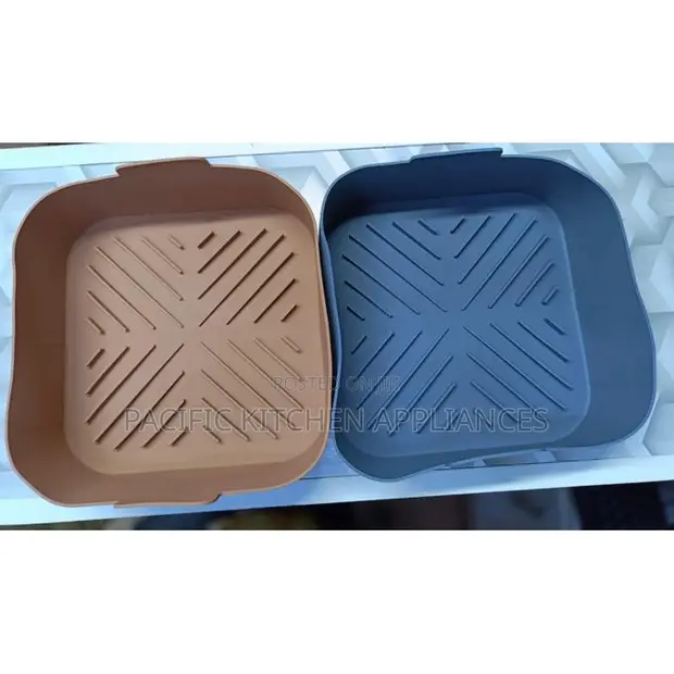 2Pcs Square Silicone Air Fryer Liner (Brand New) - 1