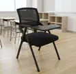 Kiti cha Shule Nyeusi cha Kisasa cha Ergonomic Kinachokunjwa - 5