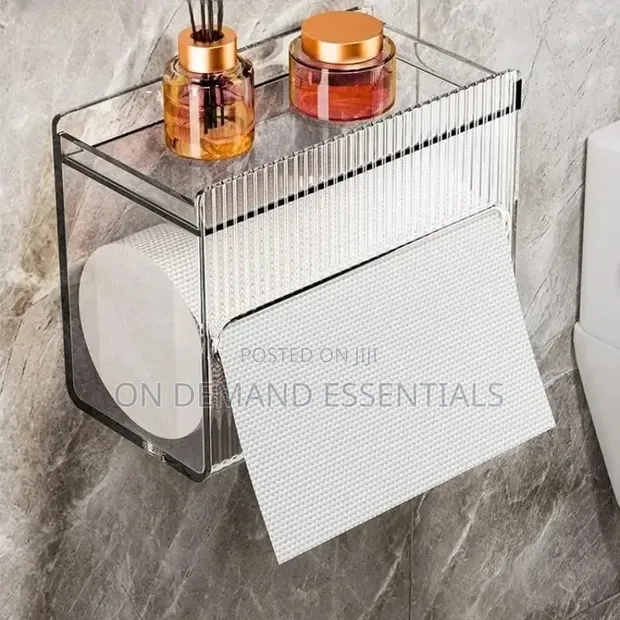 Wall Mounted Toilet Tissue Box - 1
