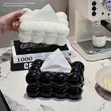 Luxurious Bubble Design Tissue Box - 1