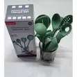 14-Piece Premium Silicone Kitchen Utensil Set with Acrylic Holder - 1