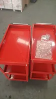 Magurudumu ya Castor Yanayofungika na Yanayozunguka kwa Trolley - 1