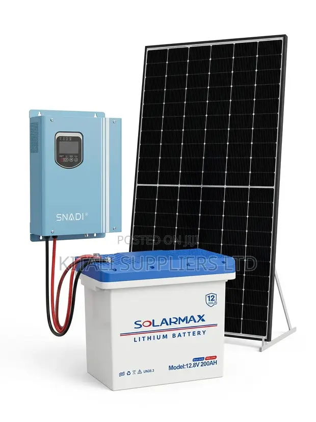 Kompleti Kamili ya mfumo wa Solar Power 1.5KVA - 1