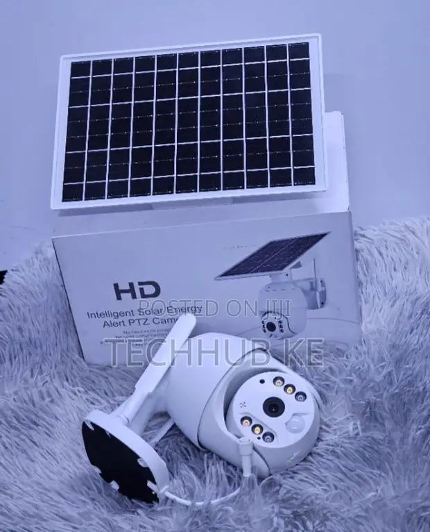 Kamera ya Usalama ya Solar PTZ 4MP 4G - Haiingii Maji - 1