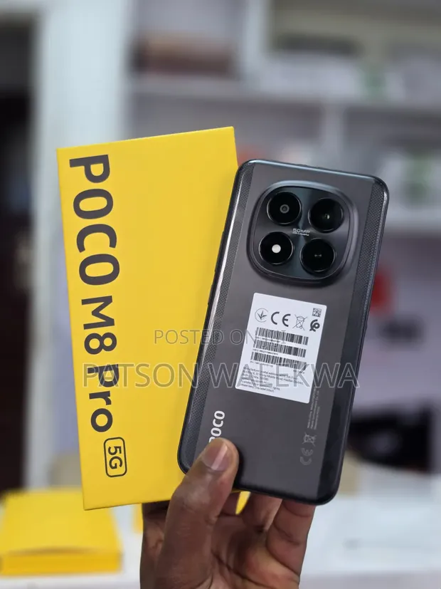 New Xiaomi Poco M8 Pro 256GB Black - 1