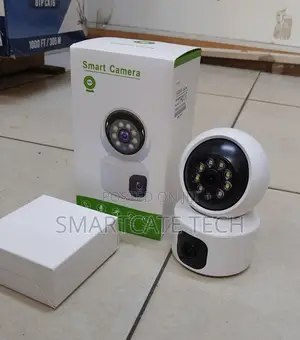 Smart Dual Lens WiFi Home Security Camera na Two-Way Talk