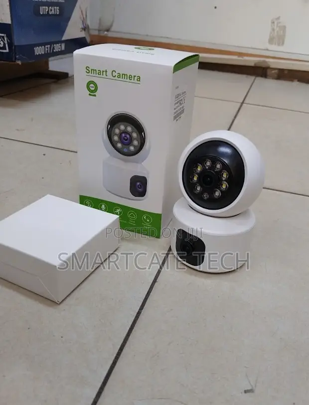 WiFi Dual Lens Indoor Nanny Camera with 2-Way Voice - 1
