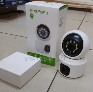 Kamera ya Usalama ya Nyumbani ya V380Pro Dual Lens isiyo na waya yenye Sauti
