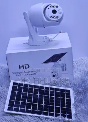 Ubox Wireless 4G PTZ Outdoor IP Camera with Solar Battery