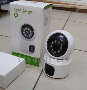 Smart WiFi Dual Lens Nanny CCTV Camera na Sauti ya Njia Mbili