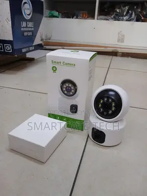 V380 Pro Dual Lens WiFi Camera ya Mtoto na Nanny na 2-Way Talk
