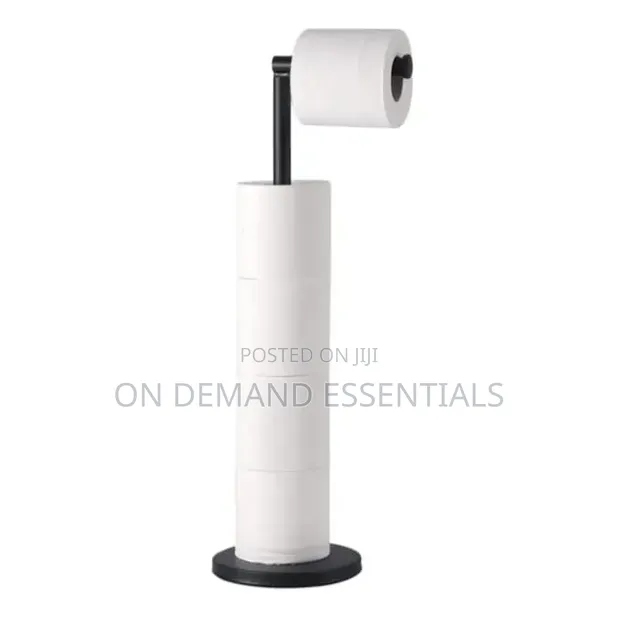 Modern Stainless Steel Tissue Holder - 1