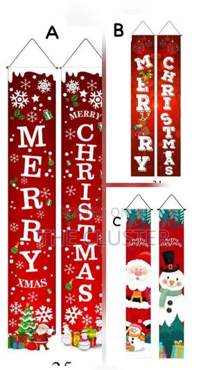 Christmas Banners (30cm x 180cm)