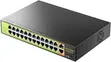 24 Port PoE+ Switch, 400W, 2 Gigabit Uplink - 1