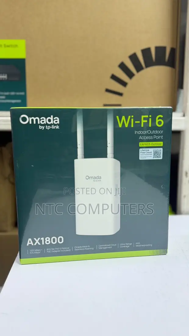 TP-Link Omada EAP603-Outdoor AX1800 Wi-Fi 6 Access Point - 1