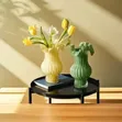 Fancy Glass Flower Vase - EL - 1